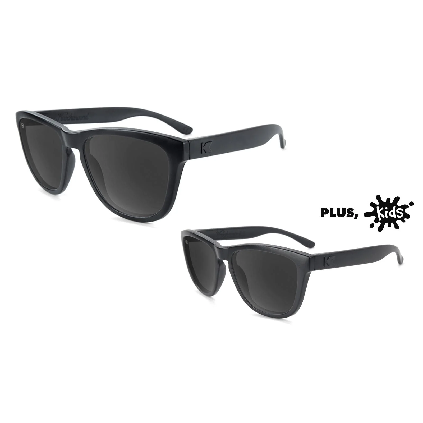 Adult & Kids Black on Black Bundle
